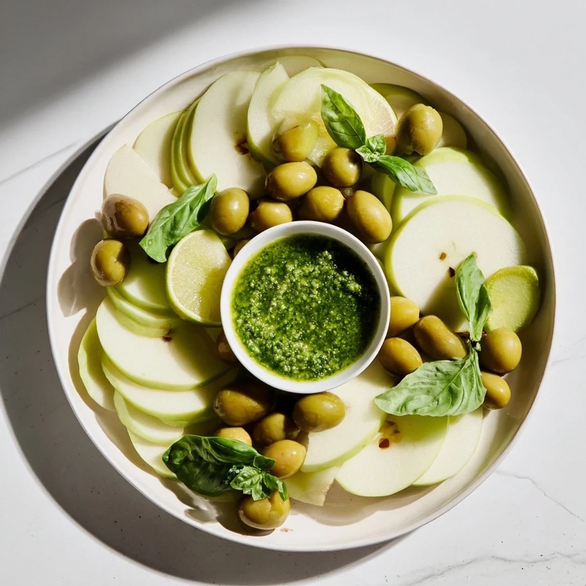 Here are the three ALT texts for the recipe "The Emerald City" as requested: