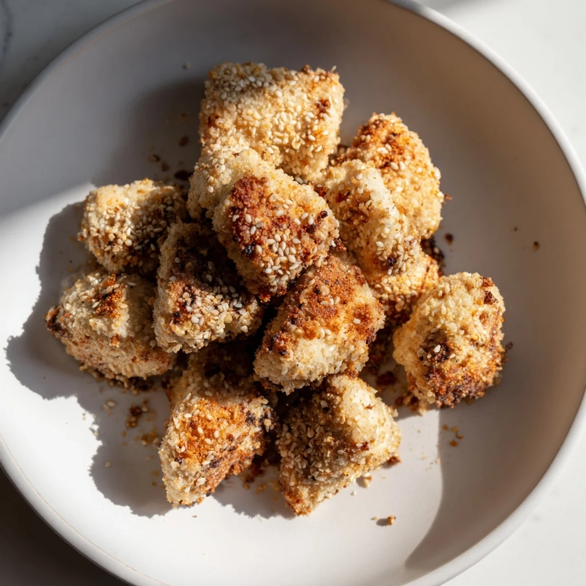 Here are the 3 ALT image texts for the recipe "Spicy Yogurt Chicken Bites":