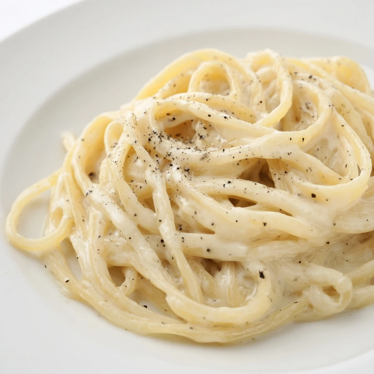 Steaming bowl of Lazy Girl Three-Ingredient Pasta, a quick and easy Italian-inspired vegetarian meal.