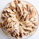 Zimtschnecken Schneeflocke Teig