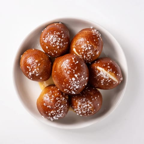 Mini Pretzel Bites mit Bierkäse