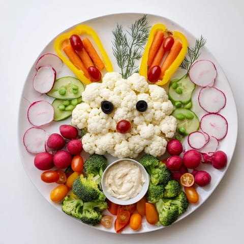Gemüseplatte Bunny Meadow