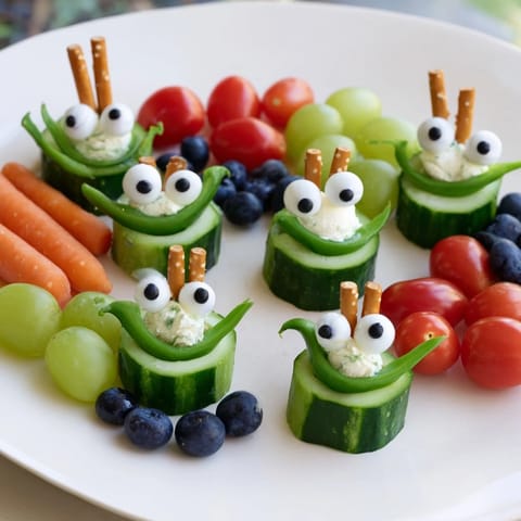 Froschteich Snack für Kinder