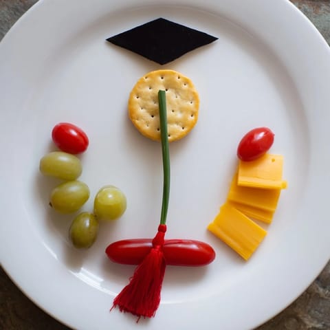 Festliches Abschlussbrett gestalten