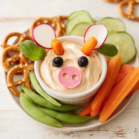 Piggy Face Dip Bowl