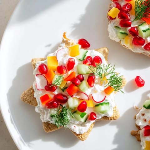 Bunte Ornamentcracker Toppings
