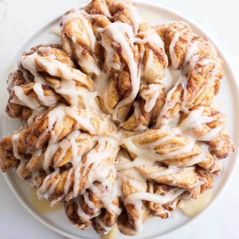 Zimtschnecken Schneeflocke Teig