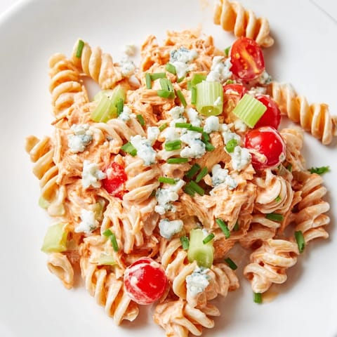 Buffalo Chicken Pasta Salad