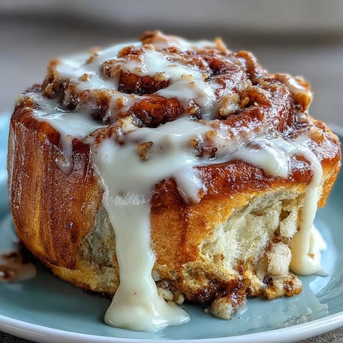 1. Köstliche, fluffige Bananenbrot-Zimtschnecken mit klebrigem Zimtzucker und cremiger Glasur.  