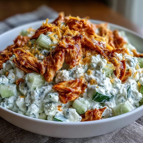 Buffalo Chicken Salat