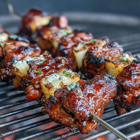 Hier sind drei einzigartige, SEO-optimierte ALT-Texte für ein Rezeptfoto, speziell für US-amerikanische Food-Blogs: