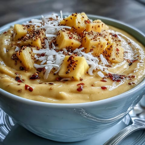 Mango Chili Lime Smoothie Bowl