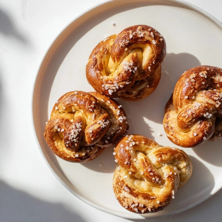 Leckere Mini-Soft-Prezel, frisch gebacken und perfekt zum Eintauchen in Saucen.