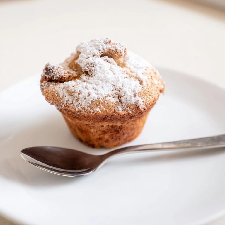 Freshly baked Fluffy Quark Muffins, pictured with subtle golden tops and lightly frosted, ready to eat.