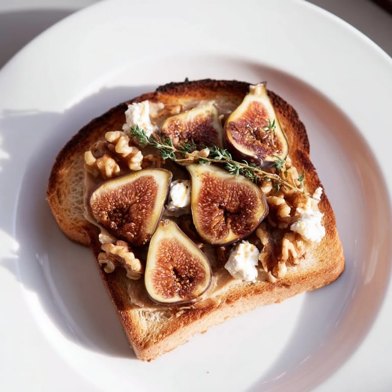 Prepare The Royal Tapestry: a stunning appetizer; pâté and figs on golden brioche.