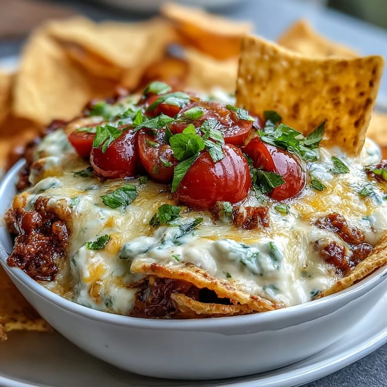 Kleine Taco-Dip-Cups mit würziger Bohnenschicht, Sauerrahm und knackigem Salat – ein köstlicher Party-Snack.