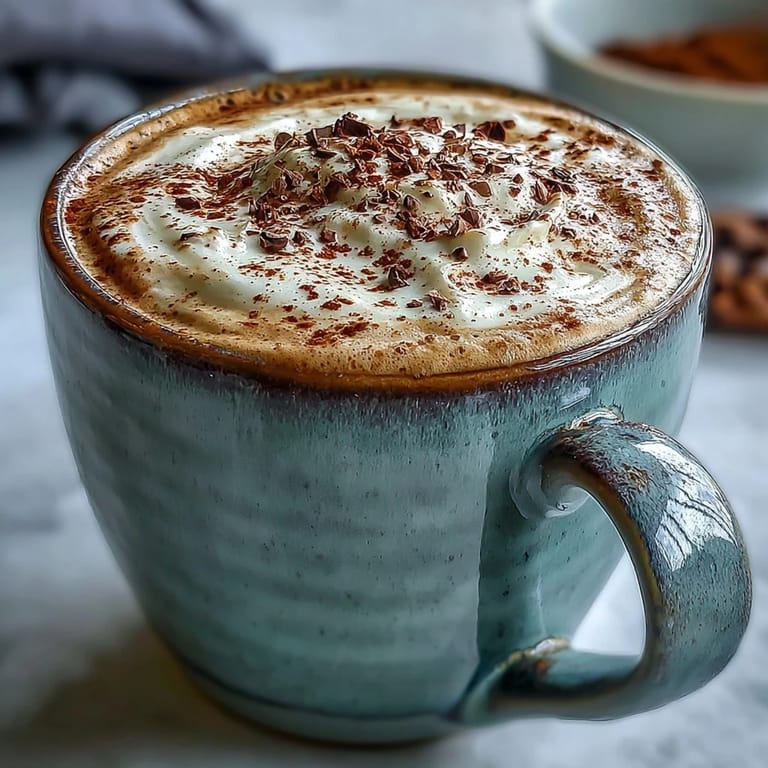 Genießen Sie diese warme Adaptogen-Latte vor dem Schlafengehen.