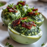 Hier sind drei einzigartige, SEO-optimierte ALT-Texte für das Rezeptbild, angepasst an US-amerikanische Food-Blogging-Zielgruppen: