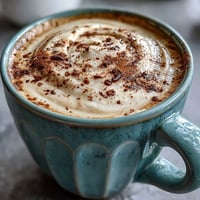 Beruhigendes Adaptogen-Latte mit Ashwagandha und Reishi Pilzpulver.